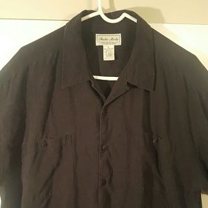 Poeta Moda 100% silk shirt. Sz. XL